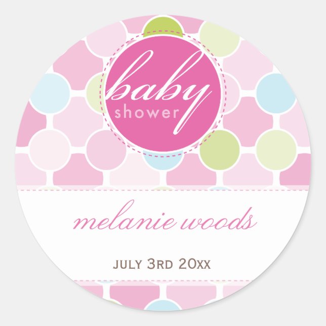 EVENT DECORATIVE STICKER :: fizzy spots 9 (Front)