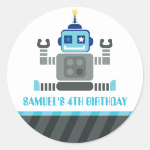 EVENT DECORATIVE STICKER :: robot 4