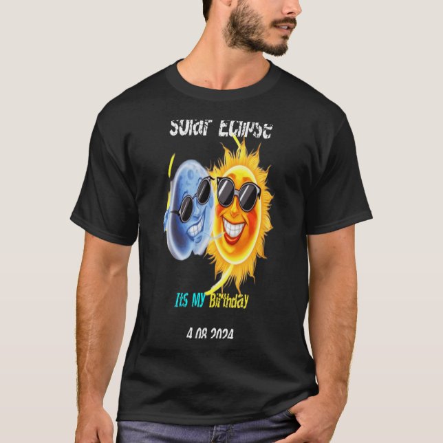 Event Funny Solar Eclipse 4.08.24  T-Shirt (Front)