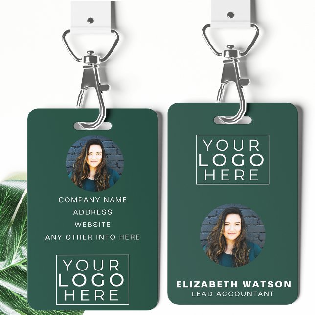 Event ID Customised Lanyard Name Tag With Photo Badge (Creator Uploaded)