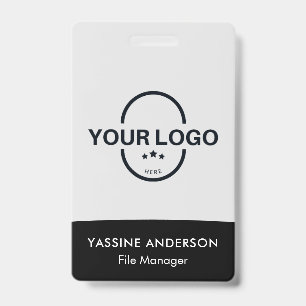Event ID Customised Lanyard Name Tag With QR Code  Badge