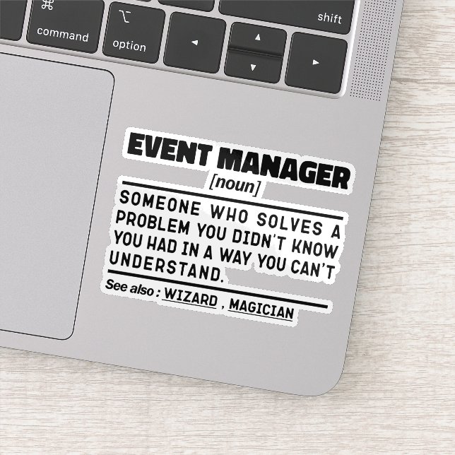 Event Manager Noun Definition Managing Specialist (Detail)