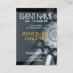 EVENT PARTY miniFLYER #002 Business Card