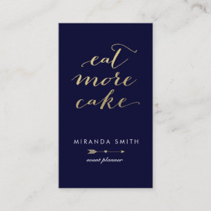 Event Planner Business Card - Navy Pink Classic