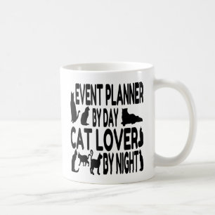 Event Planner Cat Lover Coffee Mug