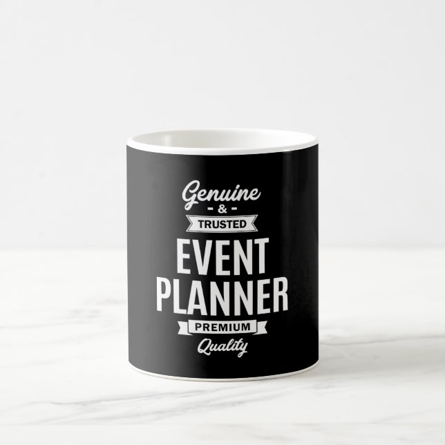 Event Planner Job Title Gift Coffee Mug (Center)