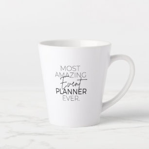 Event Planner Latte Mug