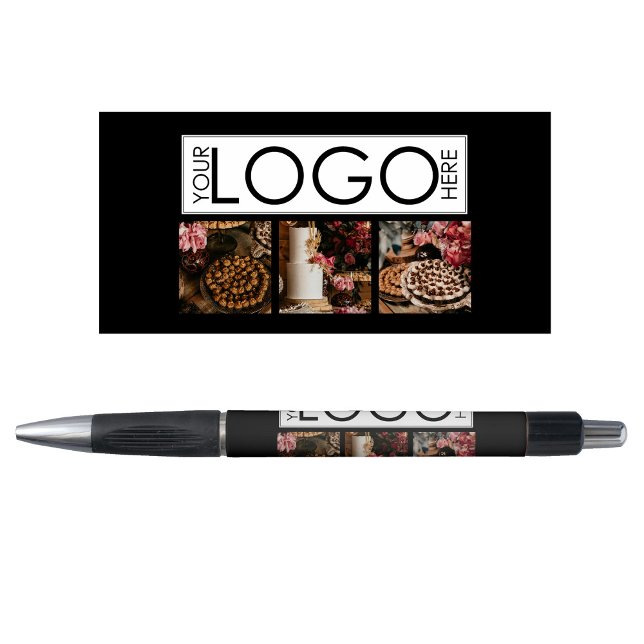 Event Planning 3 Photo Business Logo Black (Event Planning 3 Photo Business Logo Black Pen)