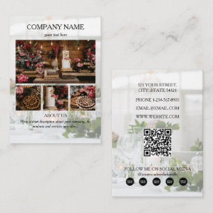Event Planning Business 5 Photos Social Media Card