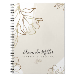Event Planning Business Personalised Notebook