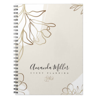 Event Planning Business Personalised Notebook