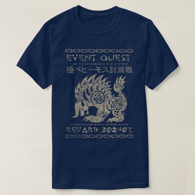 Event Quest Behemoth 1 T-Shirt (Design Front)