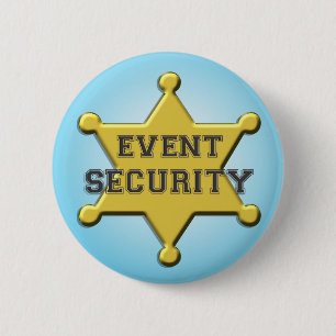 EVENT SECURITY 6 CM ROUND BADGE