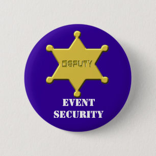 EVENT SECURITY 6 CM ROUND BADGE