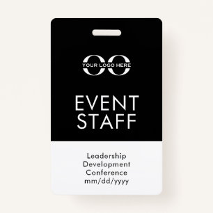 Event Staff ID Badge