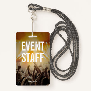 Event Staff ID Badge