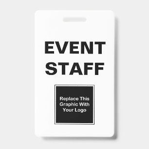 Event Staff ID Badge