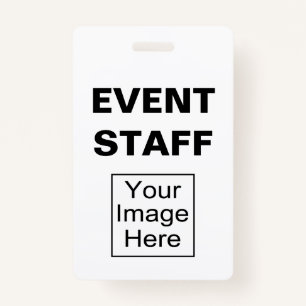 Event Staff Photo ID Badges