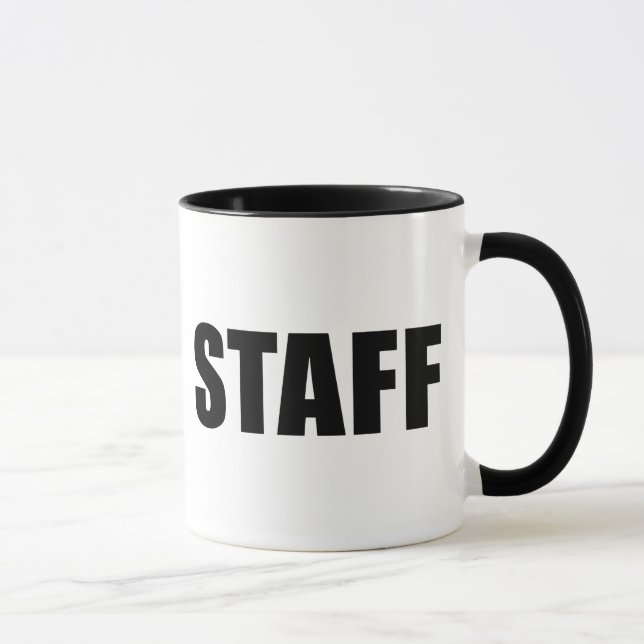 Event Staff Security Crew Gear Mug (Right)