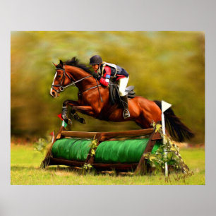 Eventer - Horse Art Poster