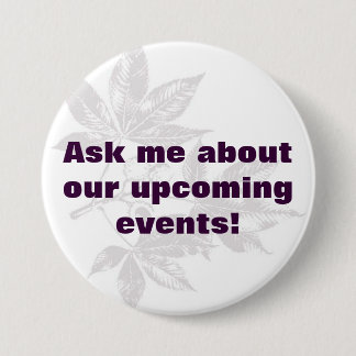 events 7.5 cm round badge