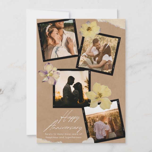 Ever After – Elegant Custom Anniversary Card (Front)