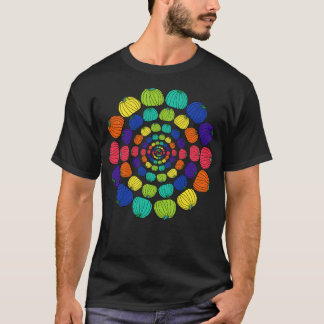 Ever Decreasing Circles of Pumpkin Rainbows T-Shirt