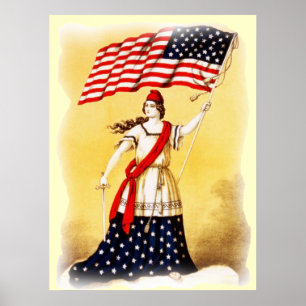 "Ever Vigilant" Vintage Patriotic poster