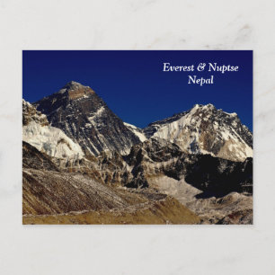 Everest and Nuptse Postcard
