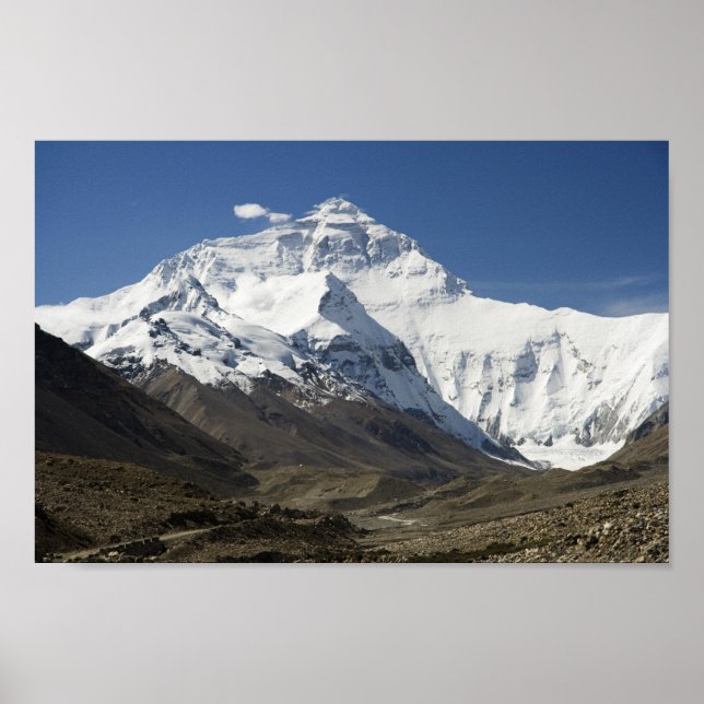 Everest Base Camp Himalayas Nepal Poster (Front)