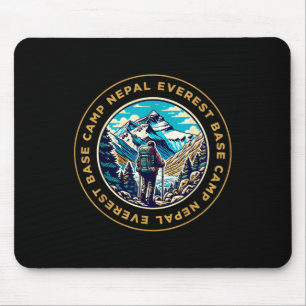 Everest Base Camp Nepal Mountain Everest View Hiki Mouse Pad