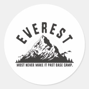 Everest Classic Round Sticker