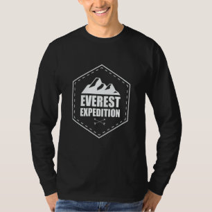 Everest Expeditions Mountain Exploration Adventure T-Shirt