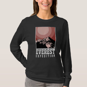 Everest Expeditions Mountain Exploration Adventure T-Shirt