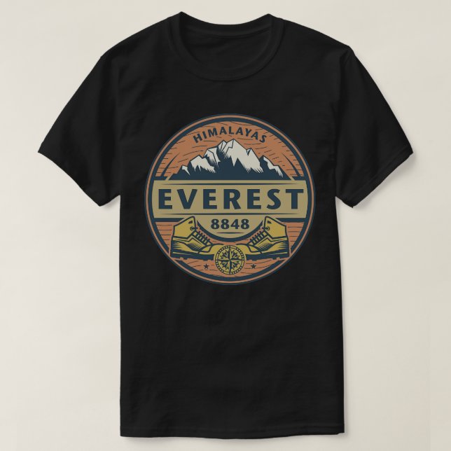 Everest Himalayas 1 T-Shirt (Design Front)