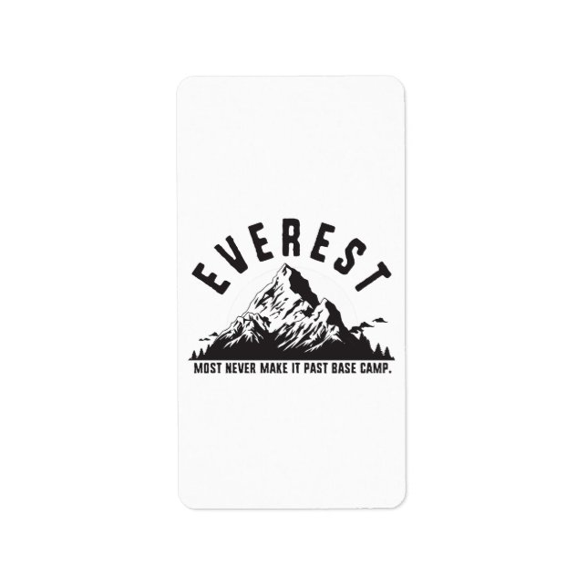 Everest Label (Front)