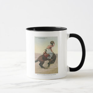 Everett McGucin on Blue Dog Cheyenne Frontier Days Mug