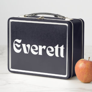 Everett Metal Lunch Box