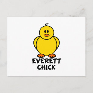 Everett Washington Chick Postcard