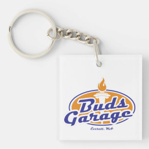 Everett's favourite garage! key ring