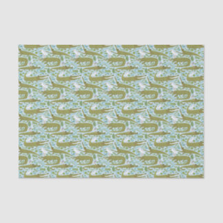everglades alligators tissue paper