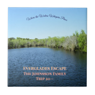 Everglades Escape - Family Journey Keepsake Ceramic Tile