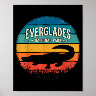 Everglades Florida National Parks Outdoors Nature Poster