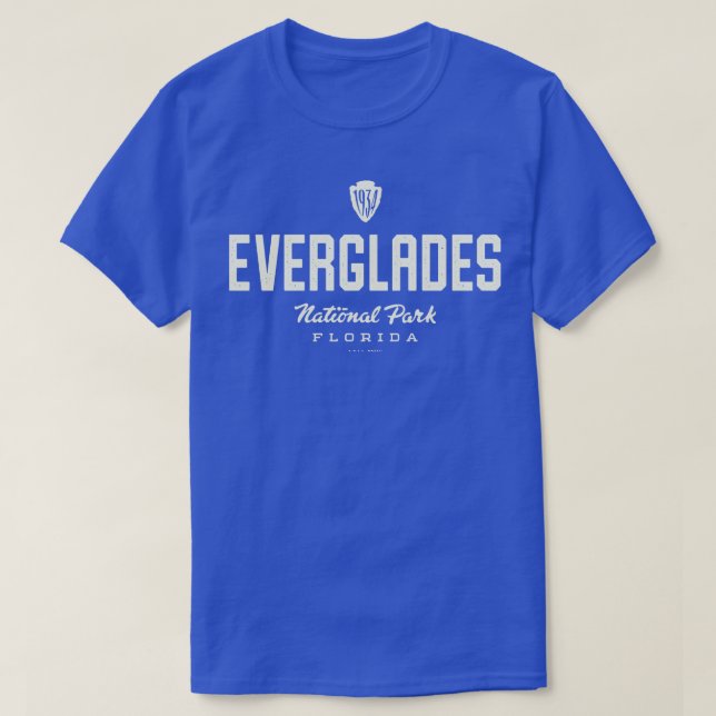 Everglades National Park 1934 Arrowhead Tan T-Shirt (Design Front)