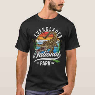 Everglades National Park Alligator Tourist Gift T-Shirt
