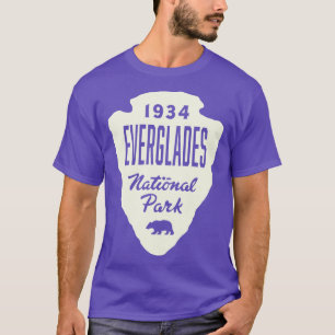 Everglades National Park Bear Badge Tan 1 T-Shirt