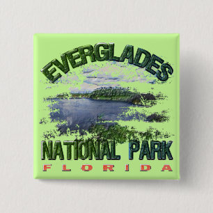 Everglades National Park, Florida 15 Cm Square Badge