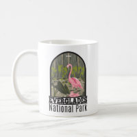 Everglades National Park Florida Flamingo Vintage