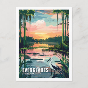 Everglades National Park Florida USA Postcard