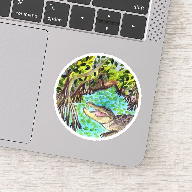 Everglades National Park Florida Watercolor (Detail)